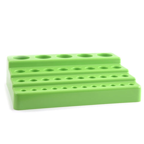 Multi-tier tube rack, high impact PS