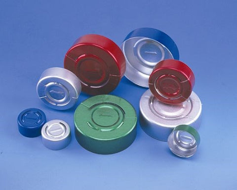 Complete tear-off lyophilisation seals
