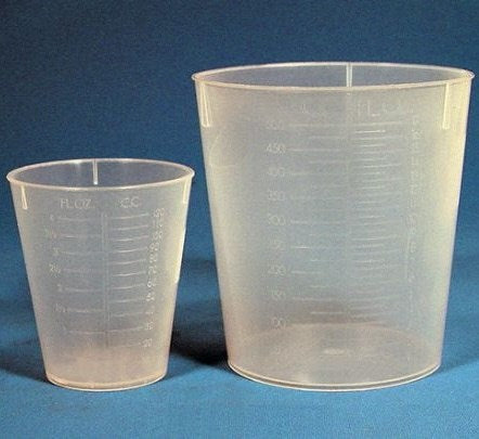 Staccup beakers, PP