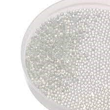 Glass beads for sterilisers