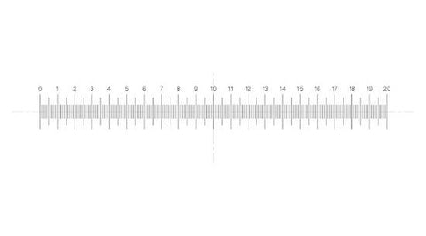 NE120 eyepiece reticles, horizontal (EMS)
