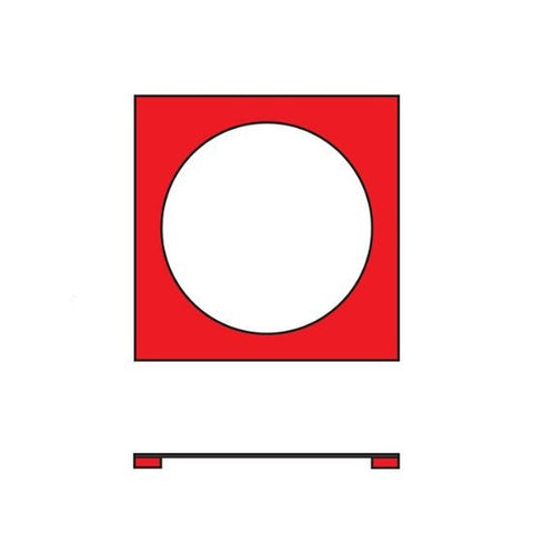 CoverWell slide adhesive single well chambers