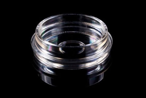 Glass bottom petri dishes, sterile