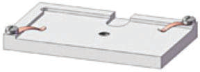 SEM thin section/microscope slide mount, M4 cylinder