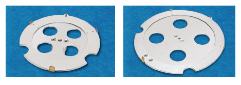 SEM notch-style wafer holderspin mount