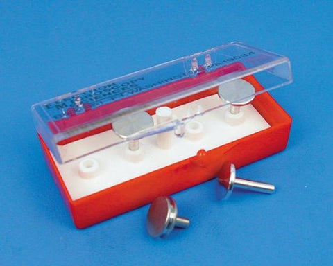 SEM pin mount holder storage box, 4 mounts