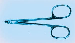 Bone nipper, straight