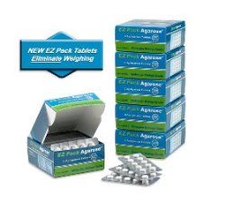 EZ Pac agarose tablets