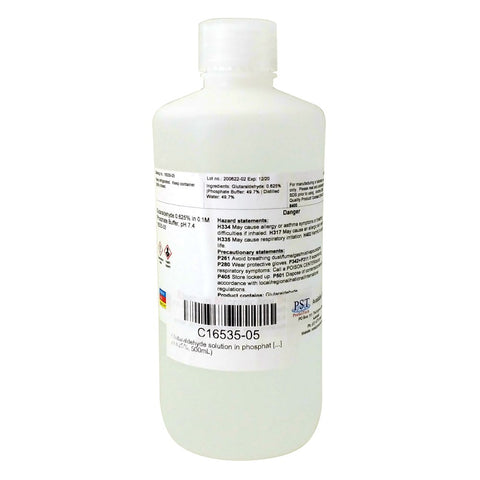Glutaraldehyde solution, 0.1M phosphate buffered