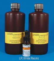 LR White resin kit, uncatalysed, medium