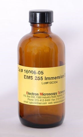 EMS 265 immersion oil