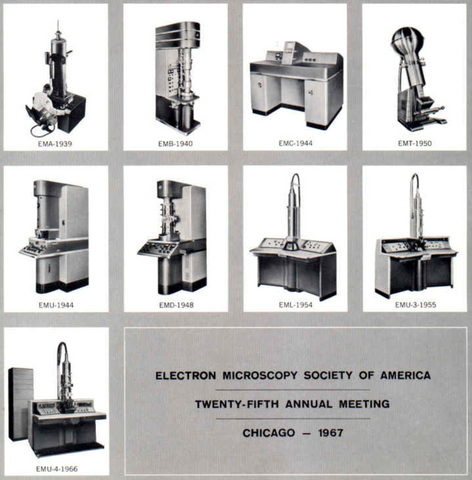TEM viewing screen phosphor recoating, RCA
