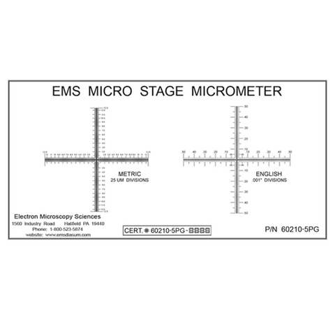 EMS stage micrometers, SM-5