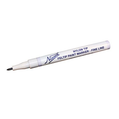 Nissen nylon tip paint markers