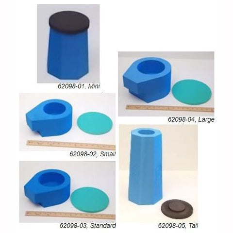 Foam cryo dewar with lid