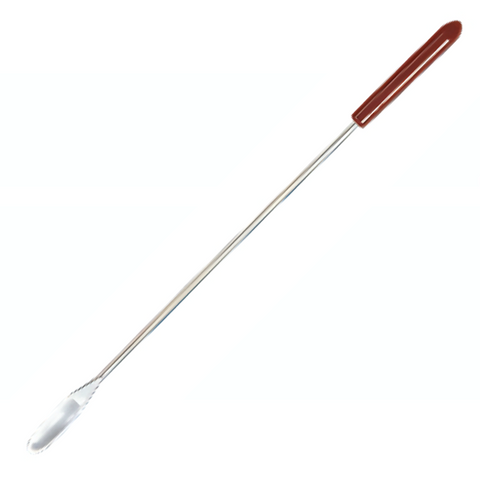 Micro spoon, resin coated handle