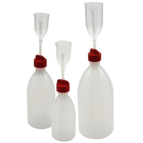 Adjustable volume bottles, PMP