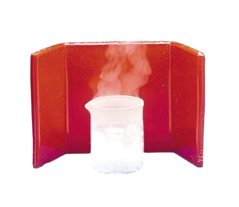 Coated lead safety shield