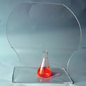 New style angle safety shield