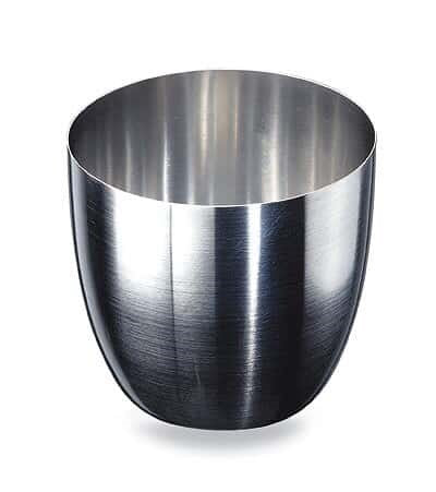 Platinum crucibles and lids (EMS)