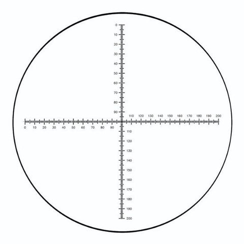 NE17 eyepiece reticles, crossed (EMS)