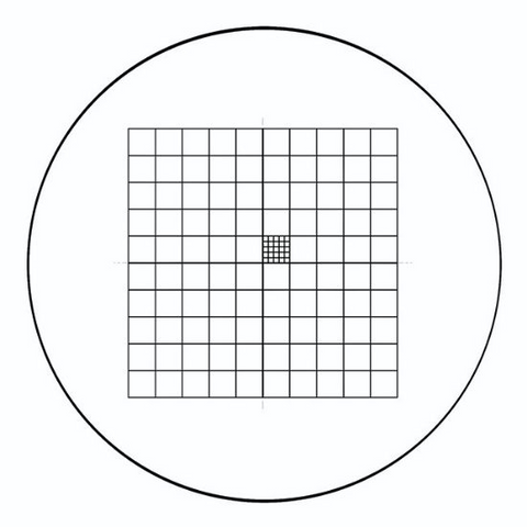 NE29 eyepiece reticles, whipple grid (EMS)