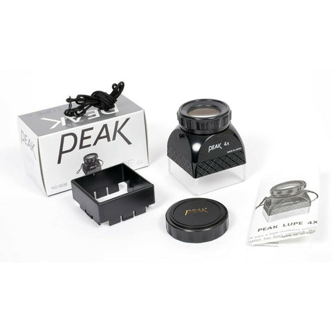 Achromatic magnifier, 4x