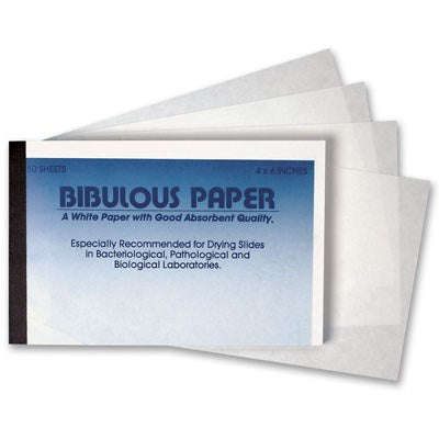 Disposable bibulous paper