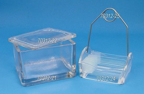 Staining dish system, 20 slides (EMS)