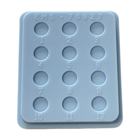 Round cavity silicone moulds (EMS)
