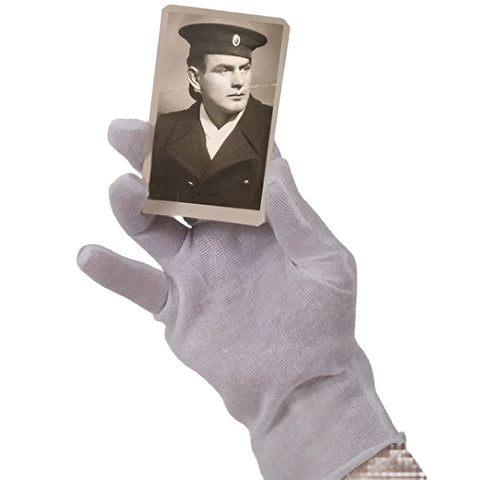 Lightweight cotton inspector gloves