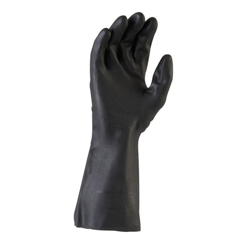 Heavy duty neoprene gloves, powder-free