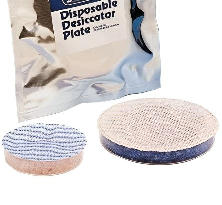 Reusable desiccant cartridges