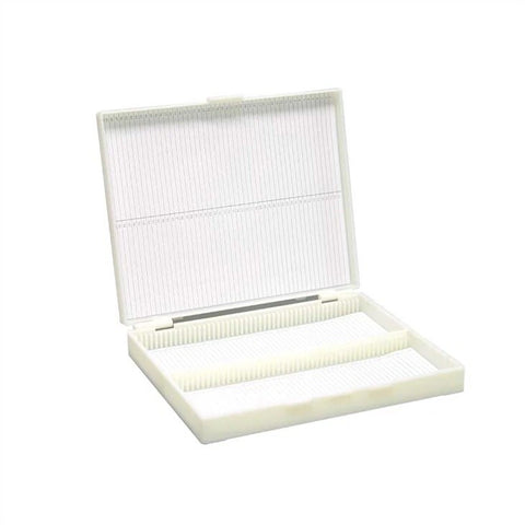 Moulded slide box, 100 slides