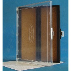 Clear lid 100-slide box