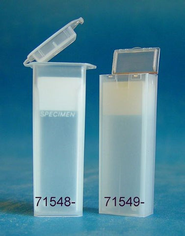 Plastic slide mailers, 5 slide
