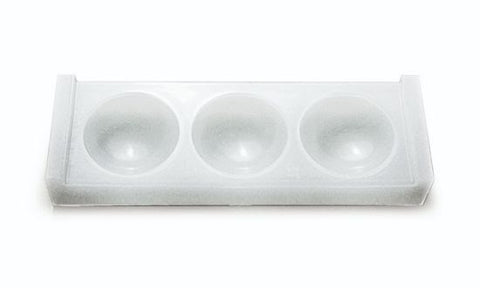 Spot plate, 3 wells, LDPE