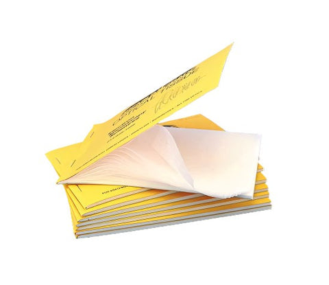 EMS lens tissue booklets
