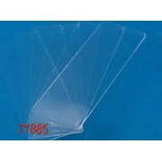 Plastic microscope slides, PS