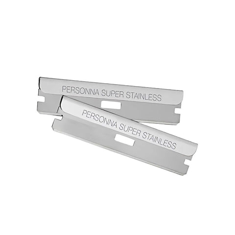 Weck Prep carbon steel razor blades, single edge