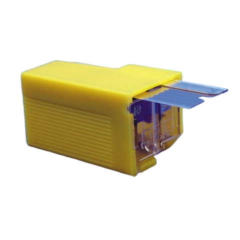 GEM carbon steel razor blades in dispenser, single edge (EMS)