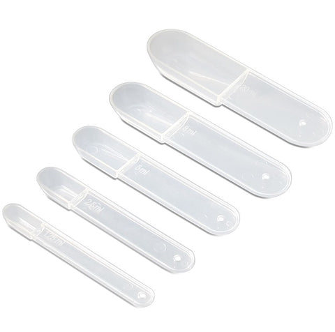 Earth Friendly sampling spoons, wide handle