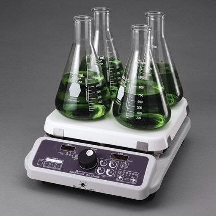Multi-position digital stirring hotplate