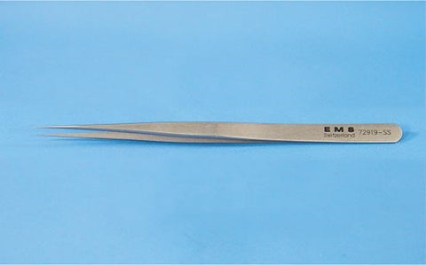 EMS thin and long tweezers, style SS