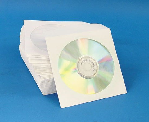 CD storage sleeves, paper