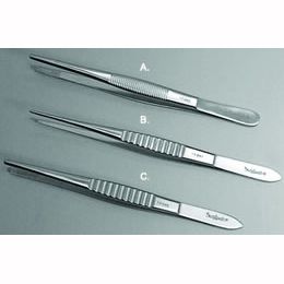 Thumb dressing forceps