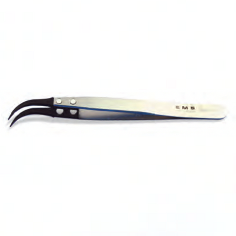 EMS premium fibre tip tweezers, style 7