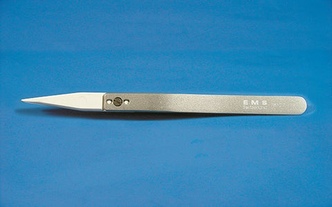 EMS ceramic replaceable tip tweezers, style 74