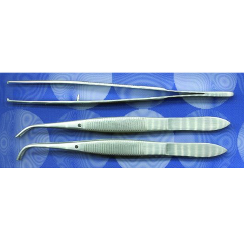 Iris tissue forceps, 1x2 teeth