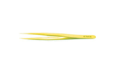 EMS gold plated tweezers, style 1